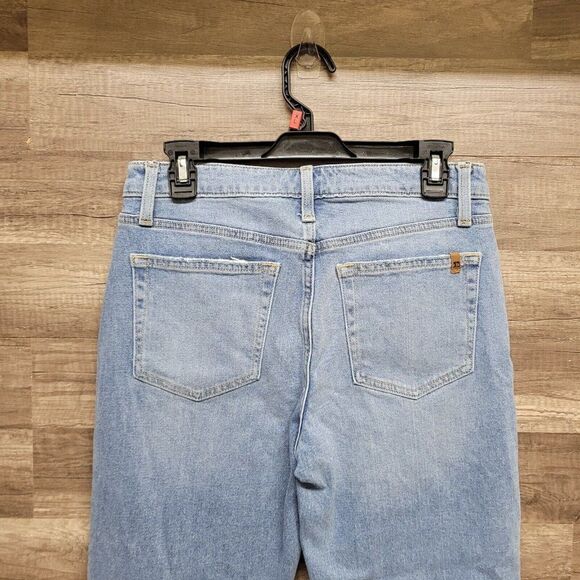 Joe's Jeans Blue Billie Reese Cropped Boyfriend Womens 28 Distressed Raw Hem - Picture 13 of 16